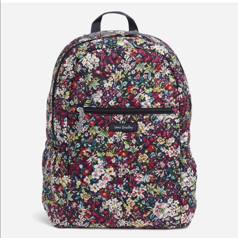 FREE LANYARD Vera Bradley Factory Style Backpack
in Signature Cotton Itsy Ditsy - Picture 2 of 9
